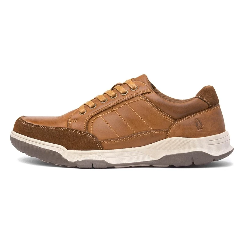 Hush Puppies Mens Finley Shoes Tan 10 UK