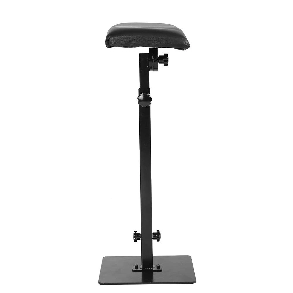 Tattoo Armrest, Professional Tattoo Armrest Stand, Adjustable Height Leg Rest Stand Arm Bar Pad Tattoo Tool, for Tattoos Beauty Salons Tattoo Shops