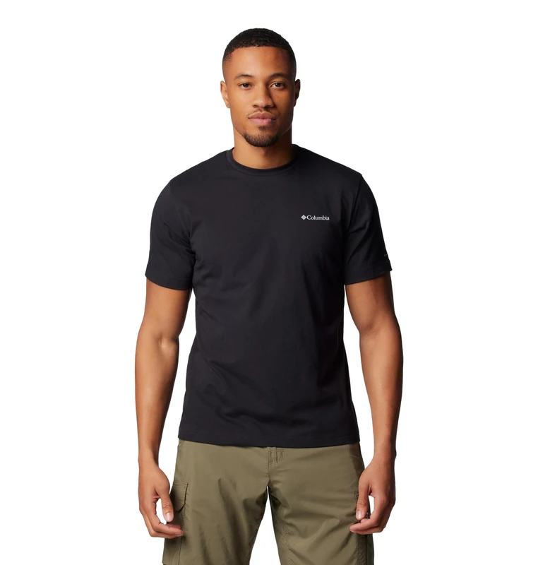 Columbia Men's Thistletown Hills Short Sleeve Hiking Shirt, Black, 3X