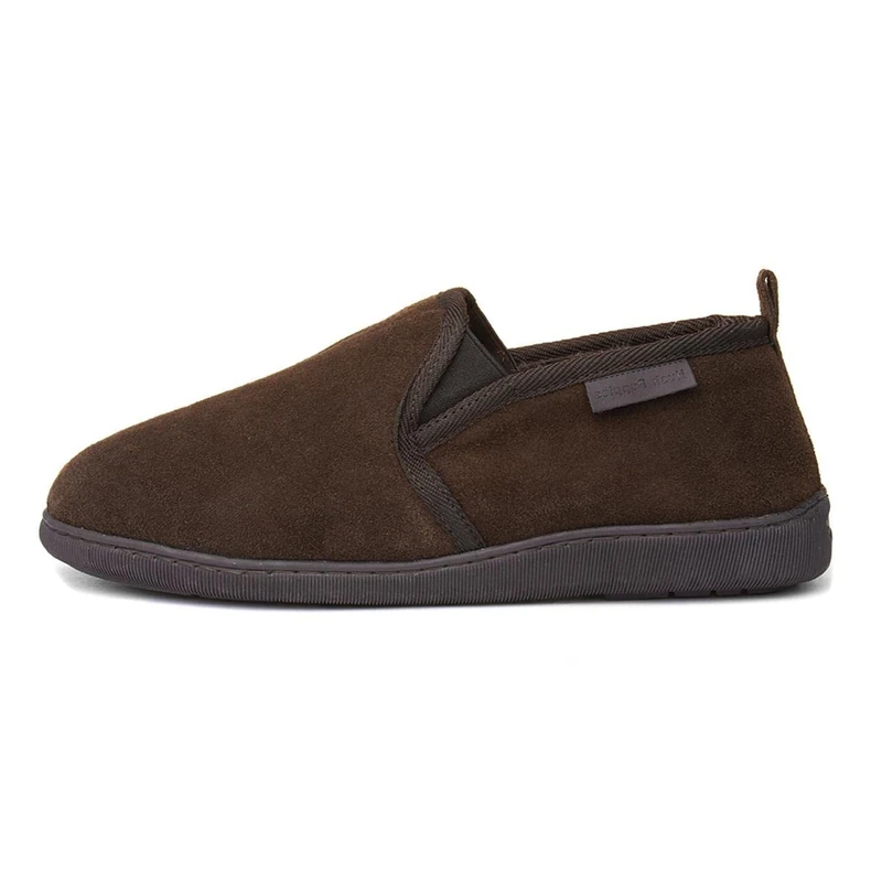 Hush Puppies Arnold Mens Slippers 10 Brown
