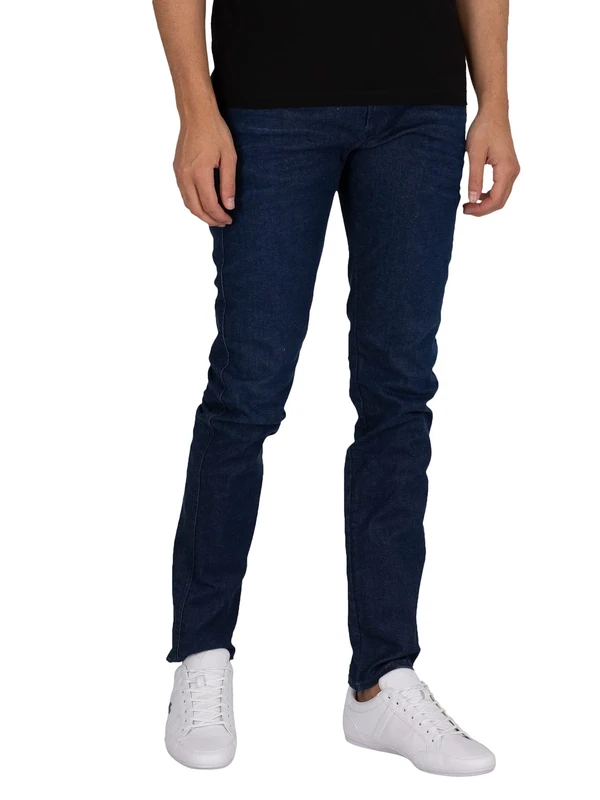 Replay Men's Anbass Jeans, 7 Dark Blue, 3030