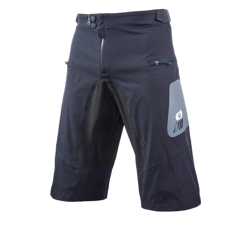 O'NEAL Herren Downhill Shorts Element FR Hybrid V.22, Schwarz Grau, 36, 1081