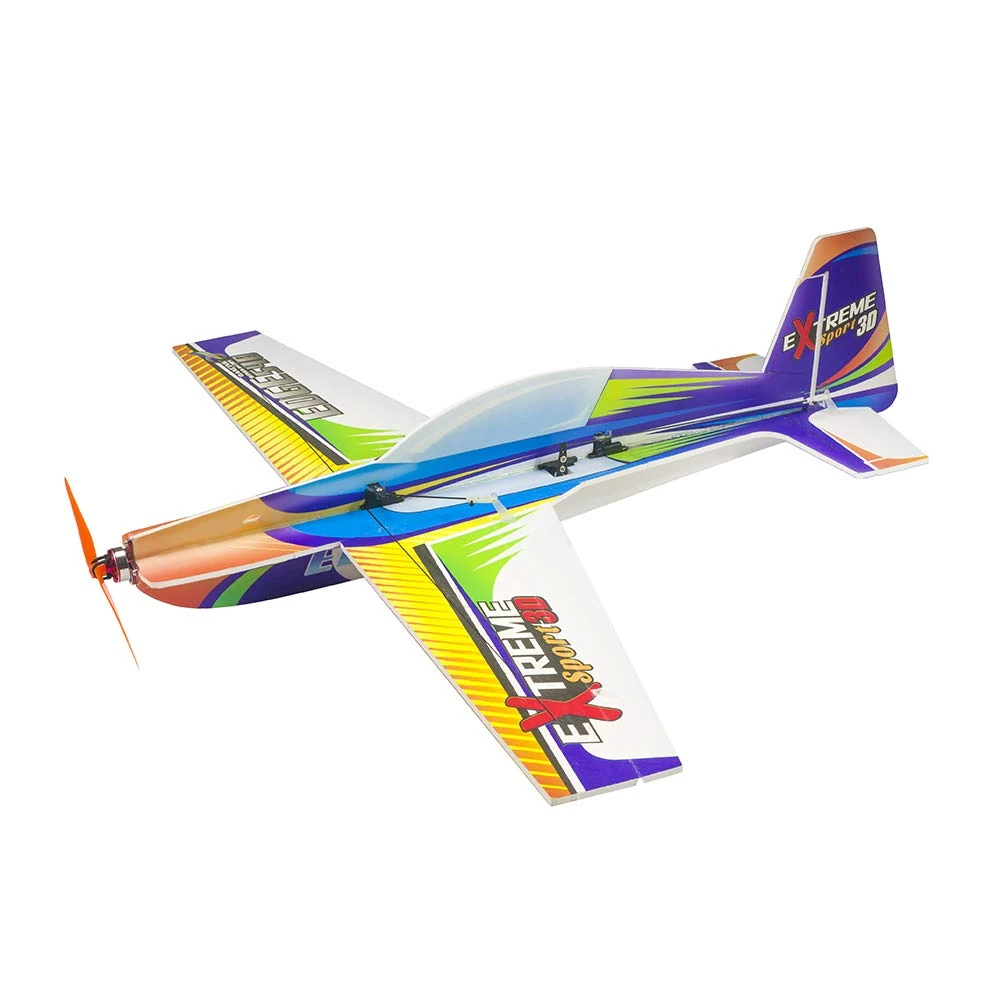 Viloga RC Airplane Kit PP Foam Airplane, 710mm Xtreme Sports 3D Aerobatic Flying Airplane for Adults (KIT+Motor+ESC+Servos)