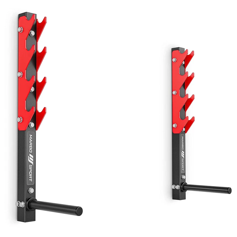 Marbo Sport MH-S208 Wall Bracket for Dumbbell Bars and Weight Plates | Made in the EU