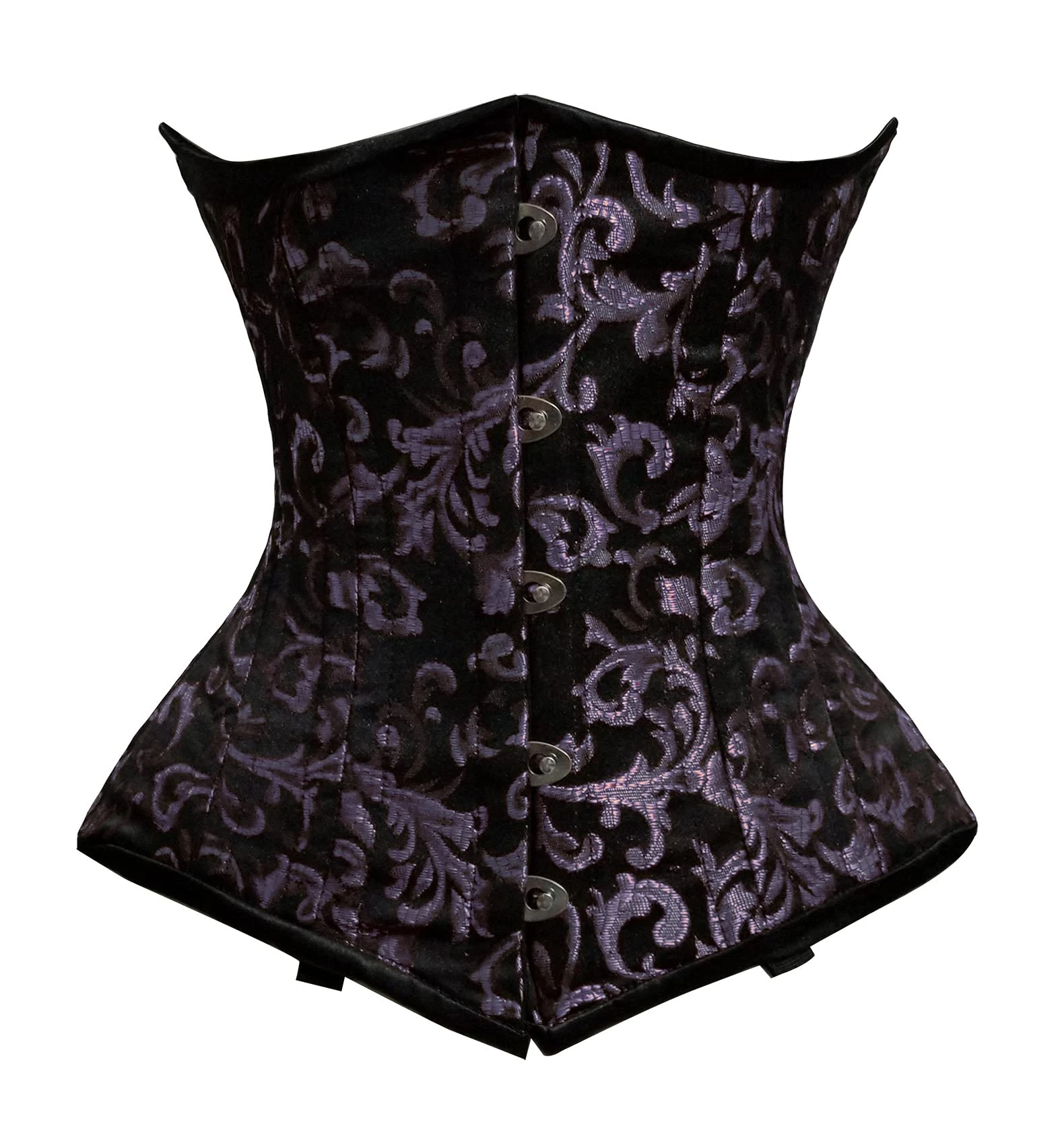 luvsecretlingerie Heavy Duty 26 Double Steel Boned Waist Training BROCADE Underbust Tight Shaper Corset #8801-BRO