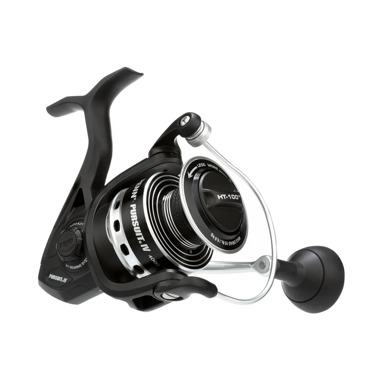 PENN Pursuit IV Saltwater Sea Spinning Reel - Spin Fishing, Jig, Lure Reel for All-Round Use, Boat, Kayak, Shore