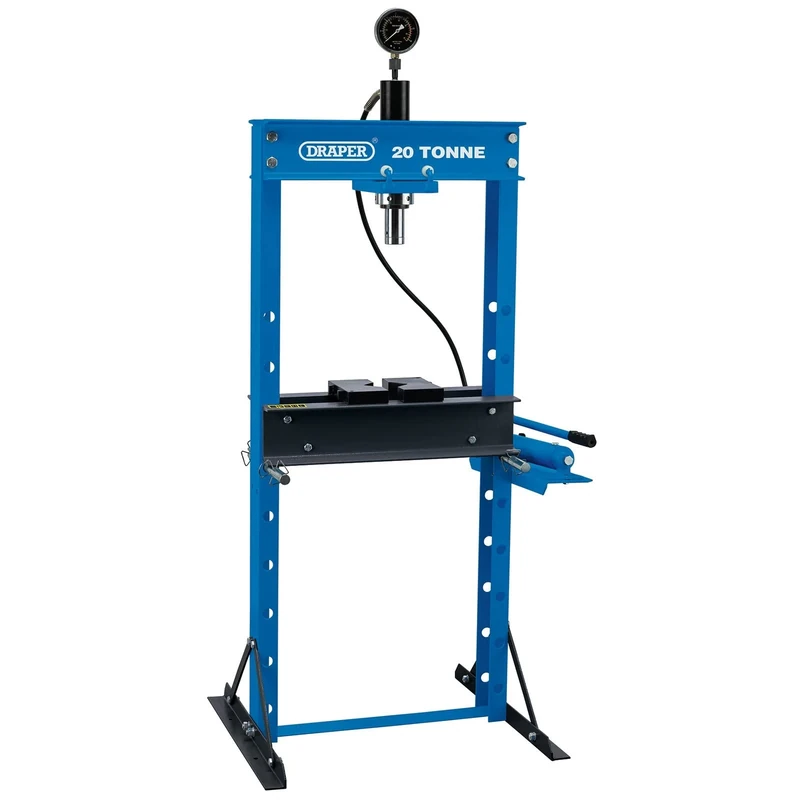 Draper 70540 20 Tonne Floor Press, Blue and Black,One Size