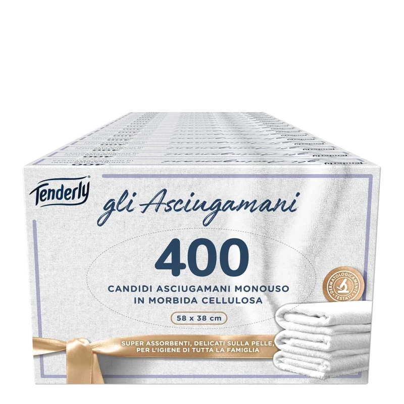 Tenderly Disposable Hand Towels Tenderly - 5360g - Image 1