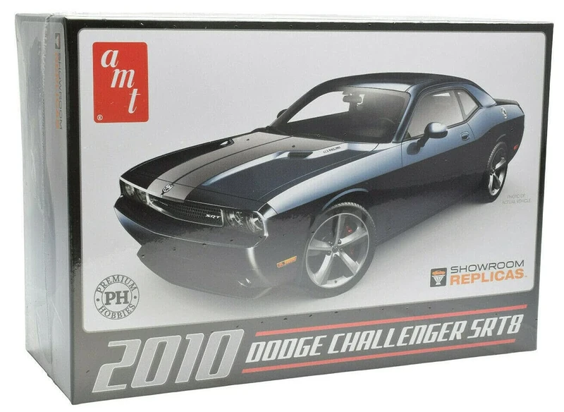 AMT/Premium Hobbies 2010 Dodge Challenger SRT8 1:25 Scale Plastic Model Car Kit CP7772