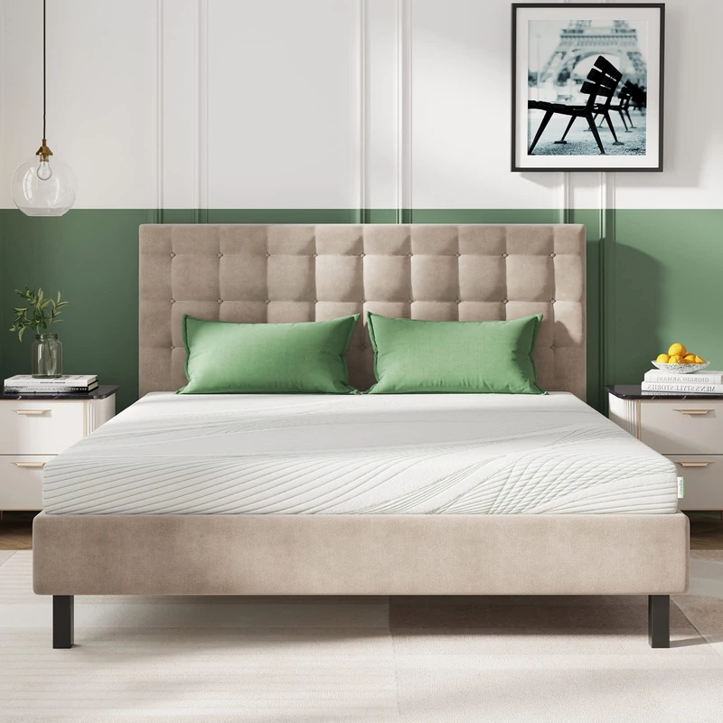 Novilla Mattress, Polyester, Unilateral Wavy Foam, 16CM x 140 x 200 cm