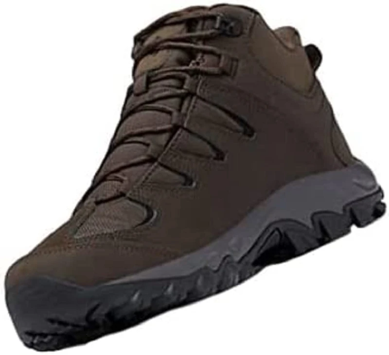 Columbia Men's Buxton Peak Mid Ii Hiking Shoe, Cordovan/Black, 9.5 UK