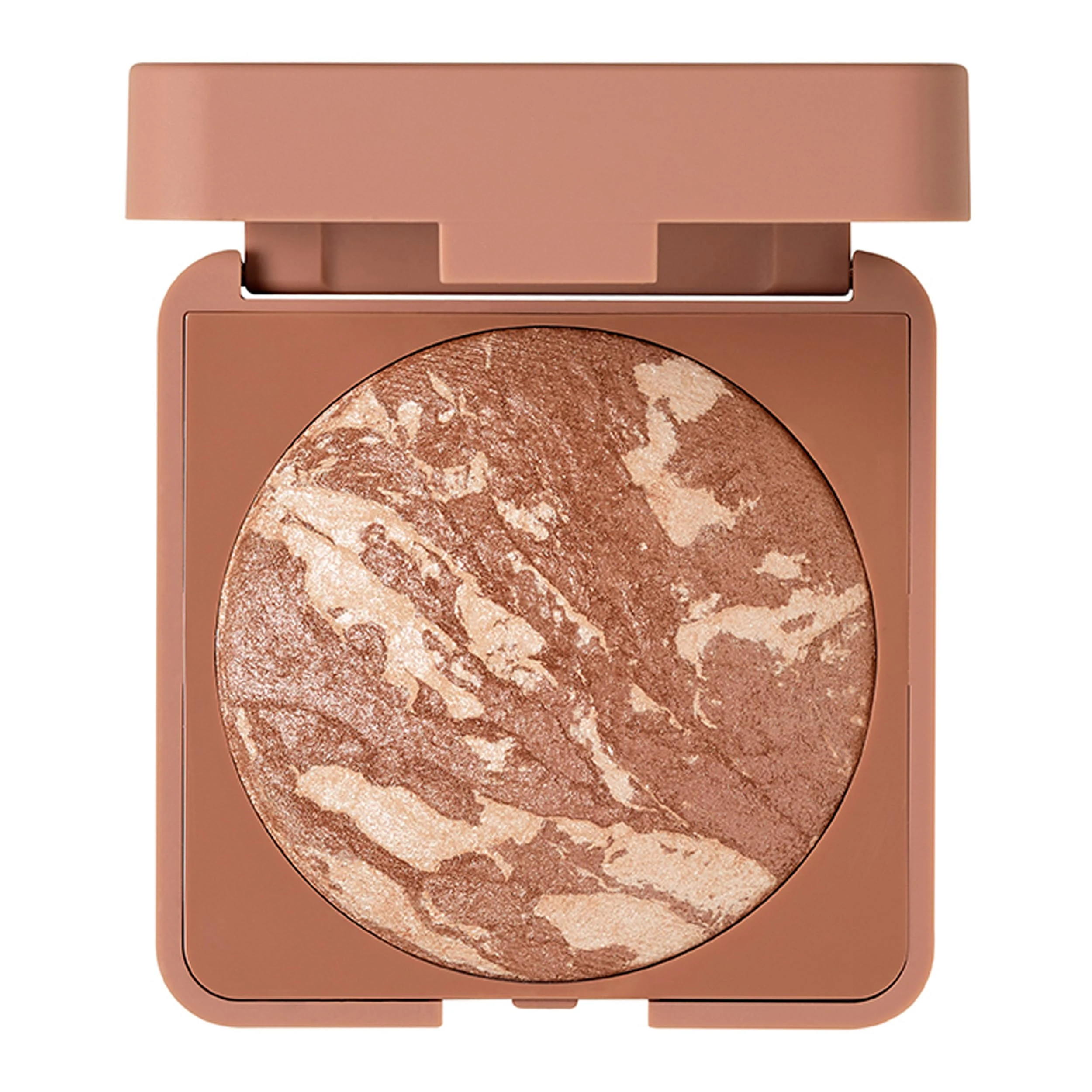 3ina MAKEUP - The Glow Bronzer Powder 621 - Glow sand 2 in 1 Bronzer & Highlighter Powder - For All Skin Tones - Glow Bronzing Powder - Light Texture & Soft Silky Finish - Vegan - Cruelty Free