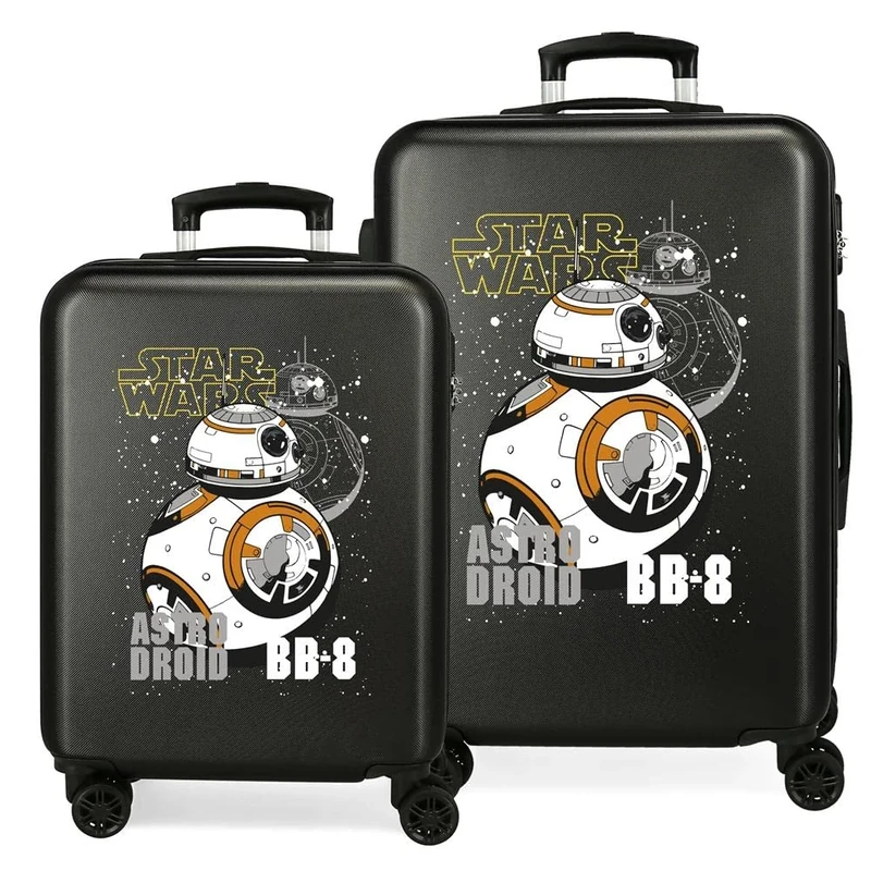 Star Wars Droids Luggage- Luggage Set, 48x68x26 cms, Black