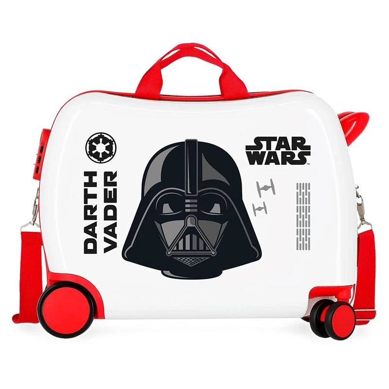 Star Wars Darth Vader Luggage- Kids' Luggage, 50x38x20 cms, Blanco,White