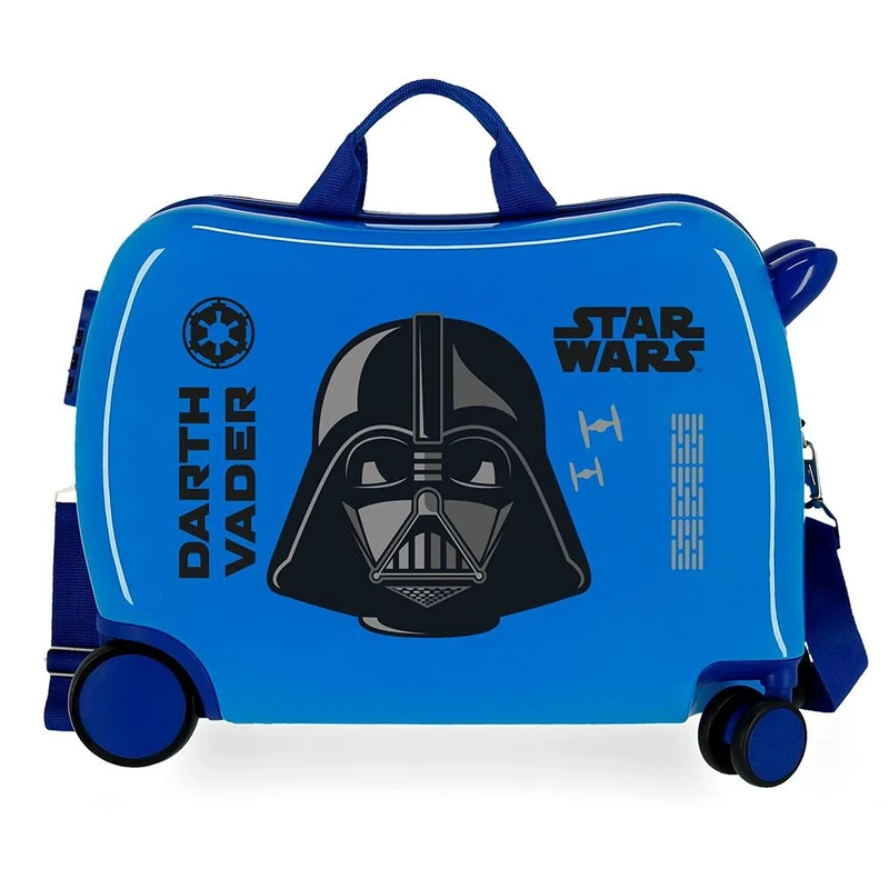 Star Wars Darth Vader Luggage- Kids' Luggage, 50x38x20 cms, Azul