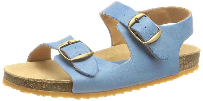 Bisgaard Unisex Kid's Alfie Sandal, Sky Blue 1713, 3 UK