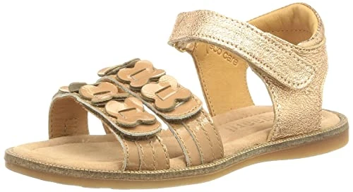 Bisgaard Cana O Sandal, Nougat Patent 1254, 10 UK Child