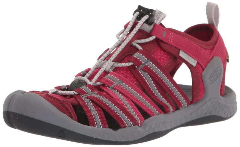KEEN Women's Drift Creek H2 Closed Toe Water Sandal, Jam/Rhubarb, 8 UK