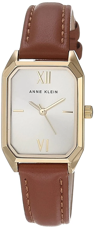 Anne Klein Women's Leather Strap Watch