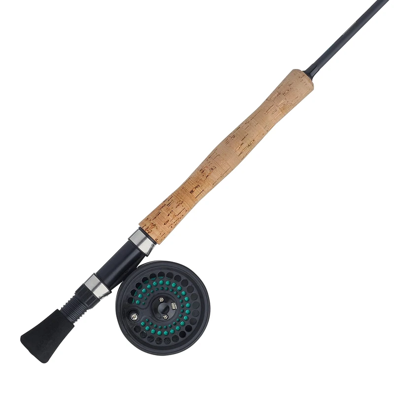 Shakespeare Cedar Canyon Premier Fly Reel and Fishing Rod Combo Kit
