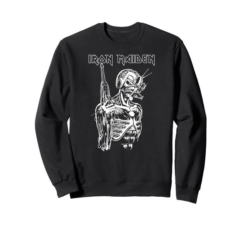 Iron Maiden Somewhere in Time One Color Sweatshirt