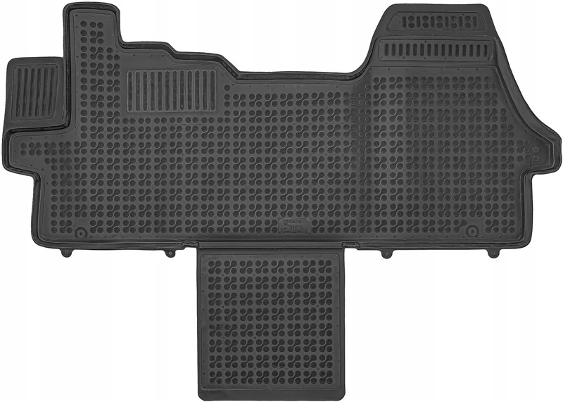 Rezaw-Plast Floor Mats for Ram Promaster 1500 2500 3500 2014-2022 1st Row Rubber Mat Black