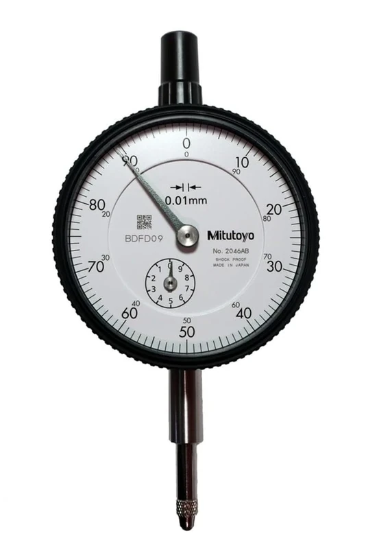 Mitutoyo Dial Indicator Flat End Cover ISO Design 10mm 0.01mm