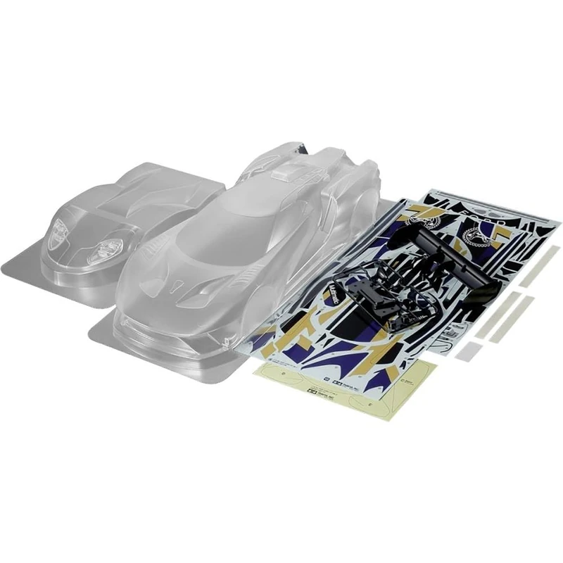 TAMIYA 51664 Ford GT Mk.II 2020 Body Kit - Accessories for Remote Control Car, Replacement Body, RC, Model Making, Multicoloured, Medium