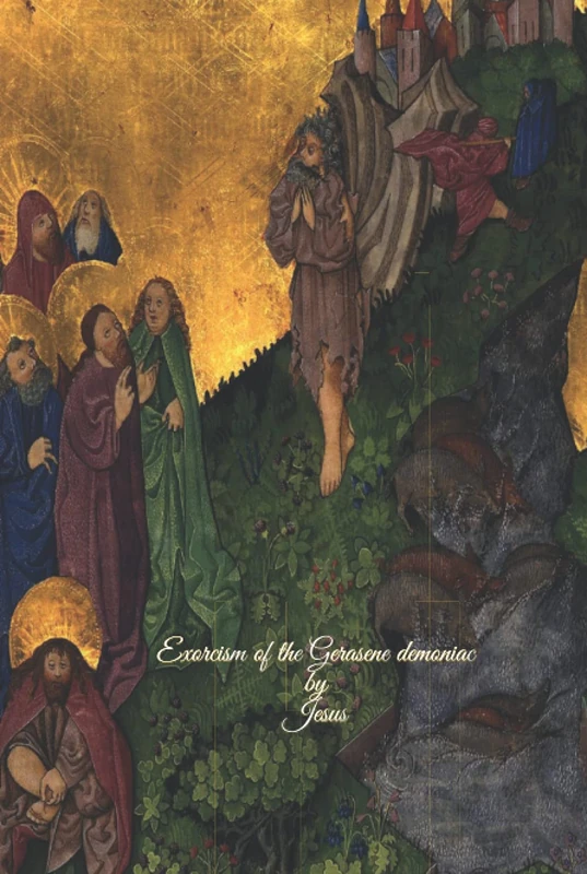 Exorcism of the Gerasene demoniac by Jesus: 333 Blank Notebook Pages Ask and you shall receive. Write to your wishes they will all come true. - Image 1