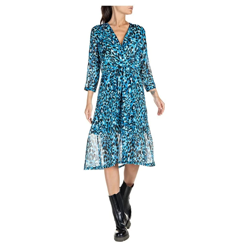 REPLAY Women's W9680 Dress, 10 Multicolour, XXS