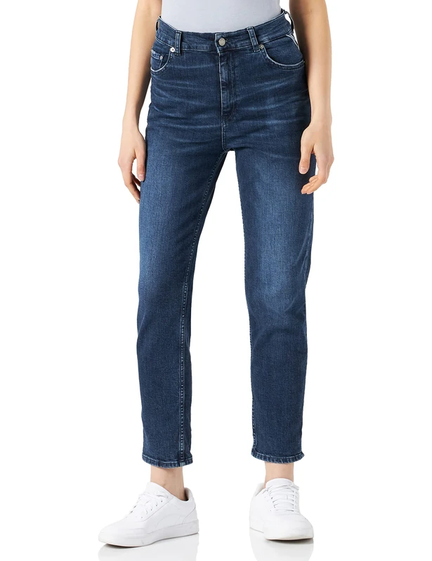 REPLAY Women's Kiley Jeans, 0071 Dark Blue, 33W / 32L