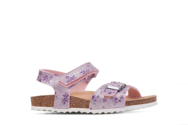 Geox Girls J Adriel C Sandals, Pink, 1 UK