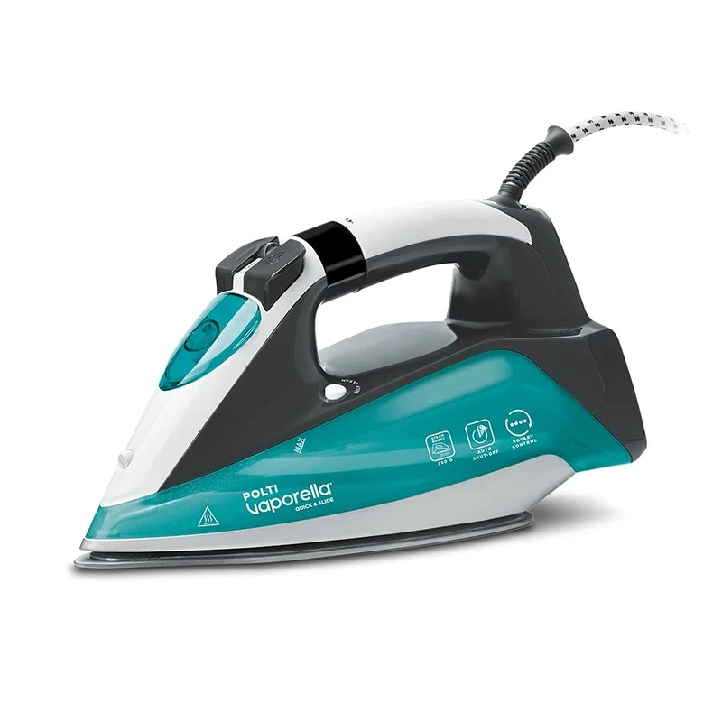 Polti Vaporella Quick&Slide QS220 Iron with Rotating Temperature Switch and Digital Display, Pro Steam Ironing Board, 2400 W, Steam Burst 250 g - Image 1