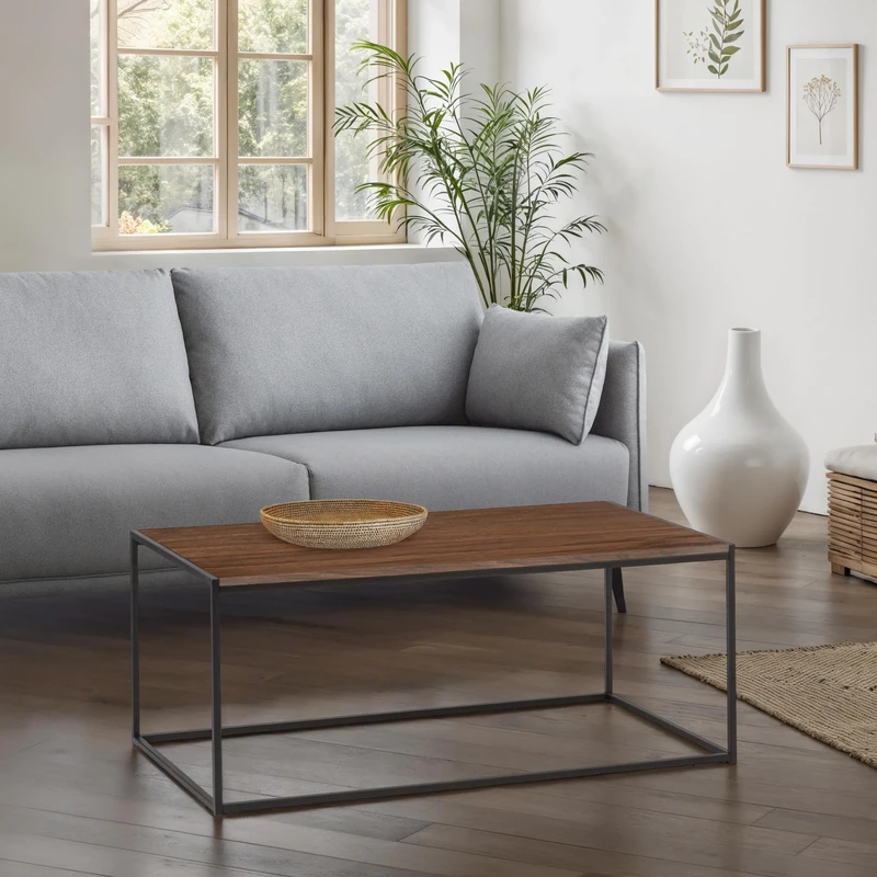 Julian Bowen Tribeca Coffee Table, Walnut Effect