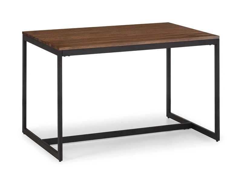 Julian Bowen Tribeca Dining Table - Black/Walnut Tables