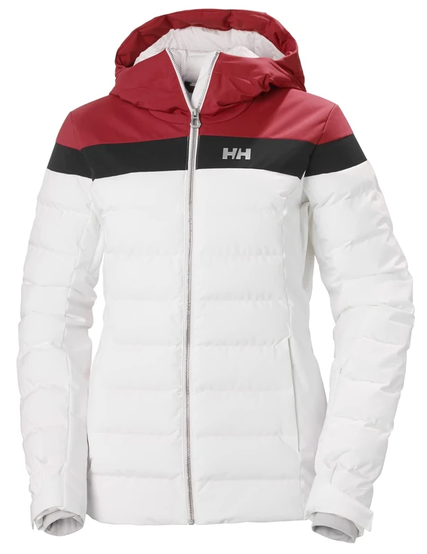 Helly Hansen Women's Imperial Puffy Ski Jacket - White, M UK