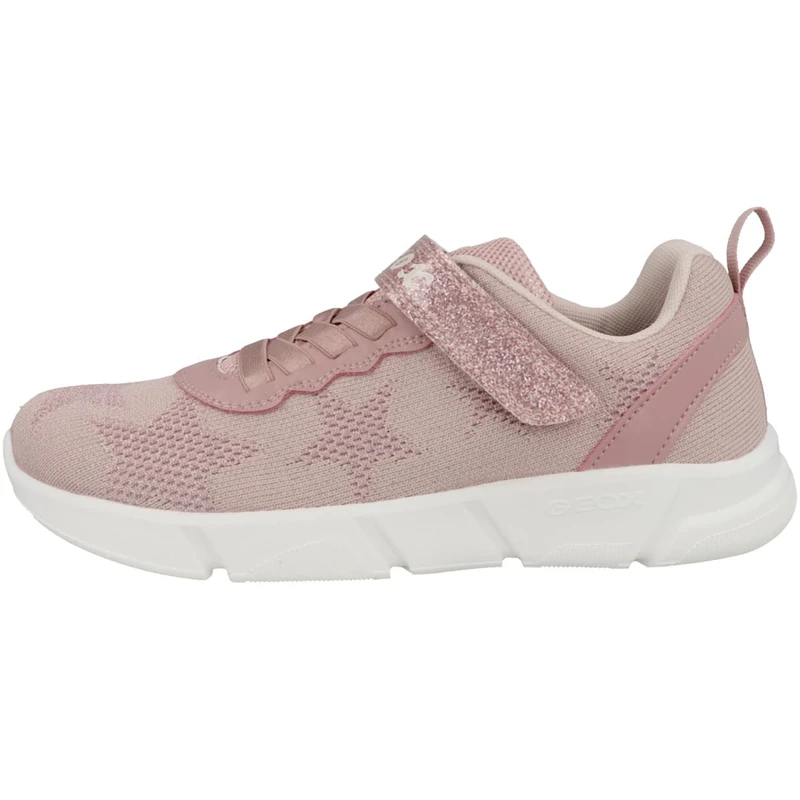 Geox Girls J Aril D Sneakers, Lt Rose, 1.5 UK