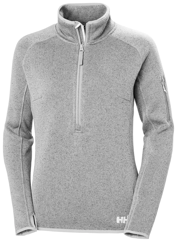 Helly Hansen Womens W Varde 1/2 Zip 2.0, Grey Fog, L