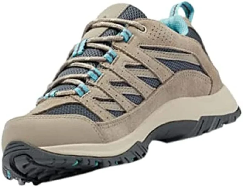 Columbia Womens Crestwood Hiking Shoe, Graphite/Kettle, 5.5 Wide US