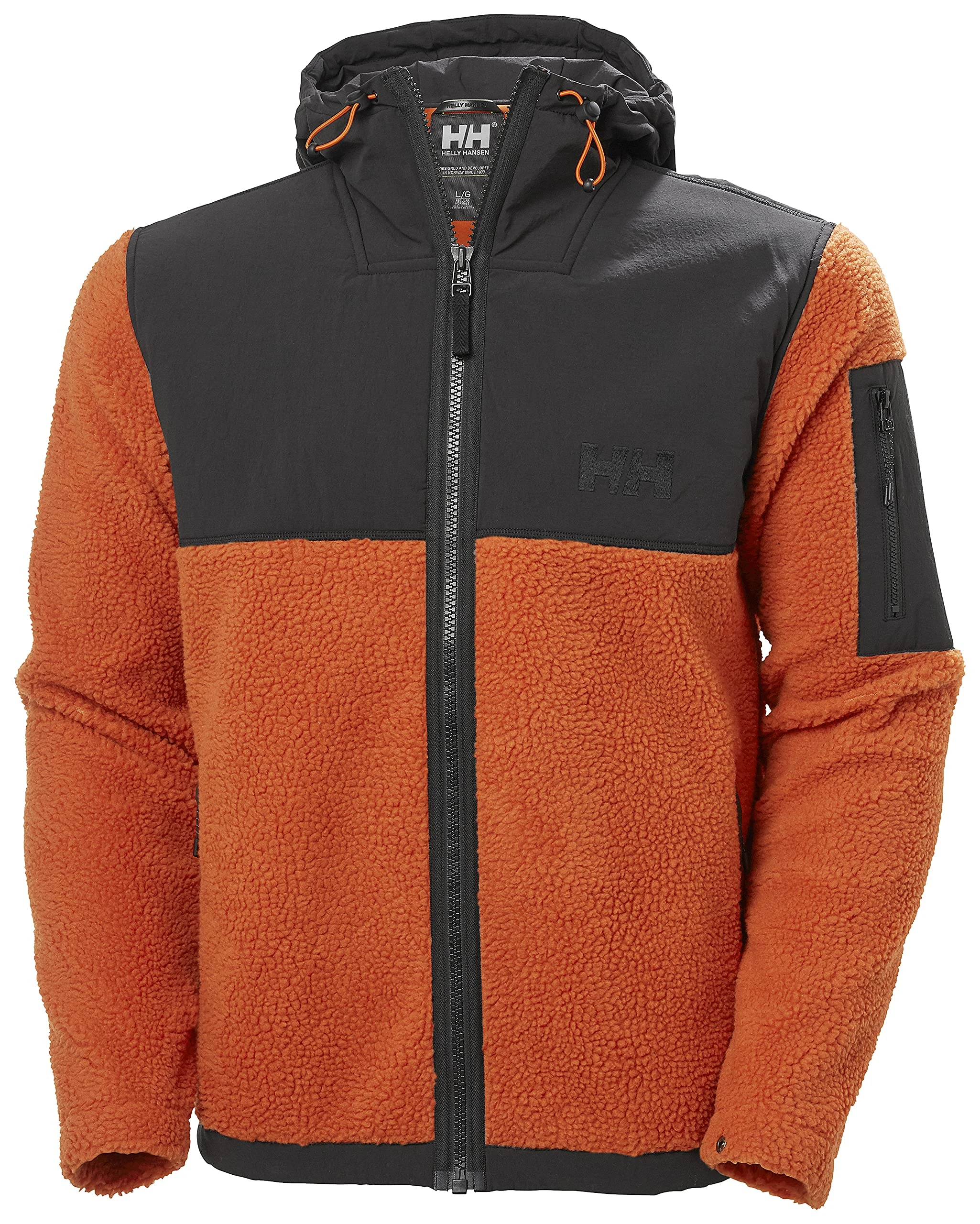 Helly Hansen Men's Fleece Jacket, Patrol Orange, S UK