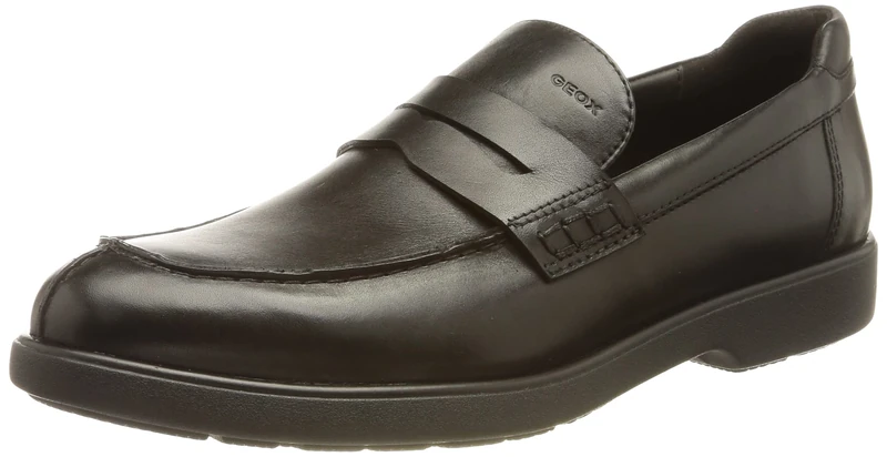 Geox Mens U Spherica Ec11 Moccasins, Black, 9 UK