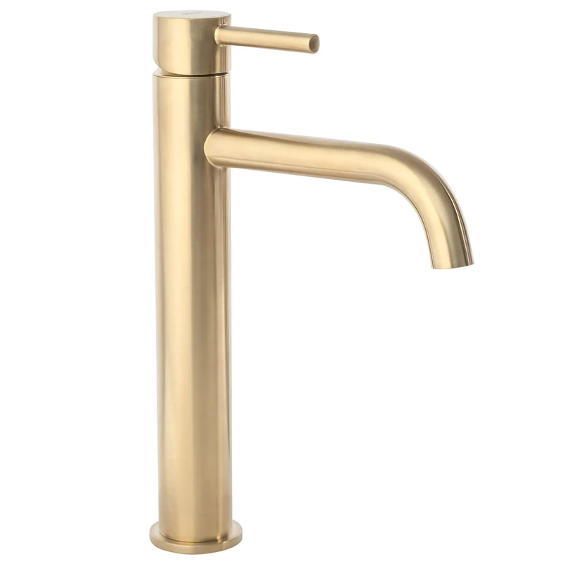 Rea Bathroom Sink tap Lungo – Brushed Gold – REA-B4526