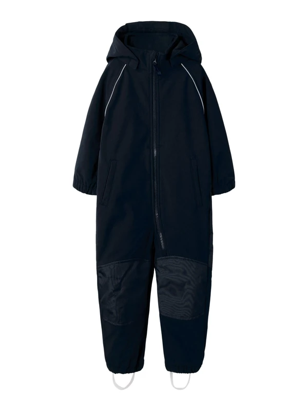 Name It Boy's NMNALFA Softshell Suit Solid FO NOOS Rain, Dark Sapphire, 1 1/2 Y - 2 Y