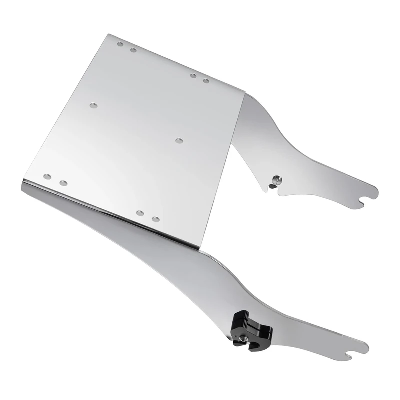 Benlari Chrome Luggage Rack Mounting Trunk Rack Compatible for Harley Davidson Touring 1996-2008 Electra Glide Road King Road Glide Ultra Classic Chopped Razor