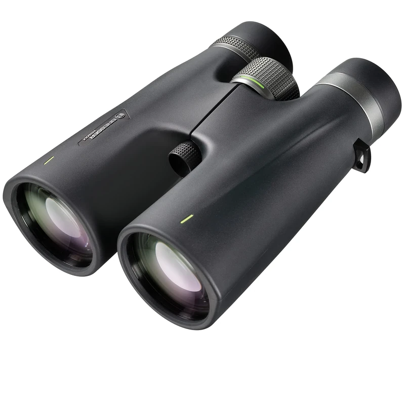 Bresser Primax 8x56 extremely bright and multi-coated binoculars with carry case, strap and tripod connection thread