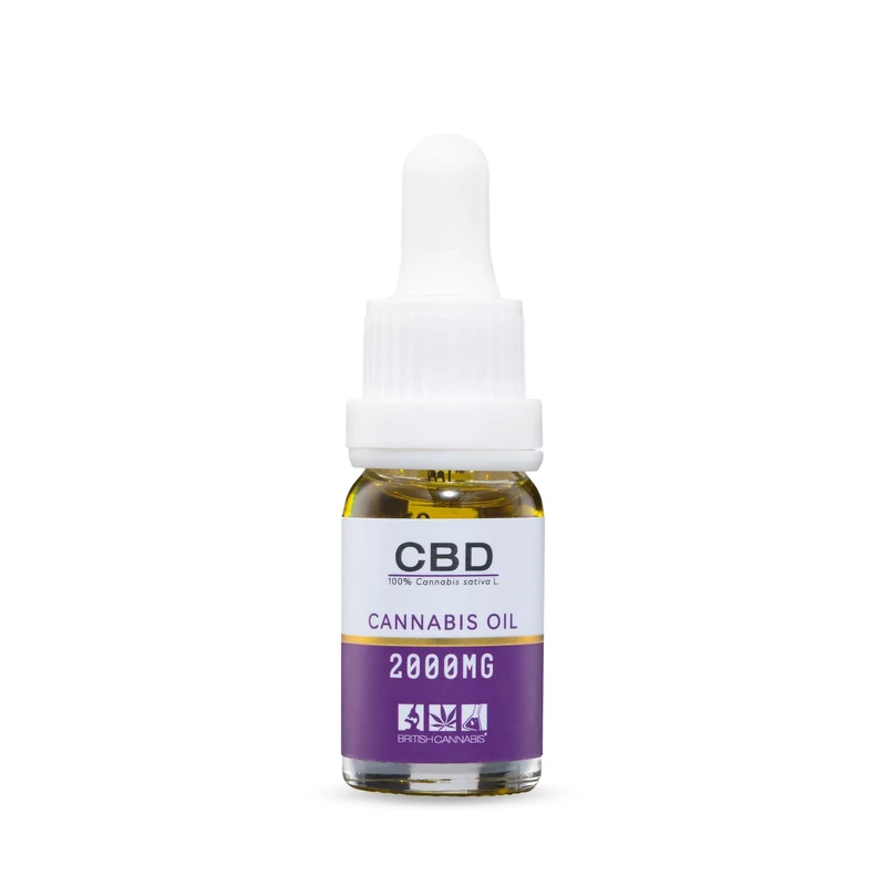 Canabidol - Refined CBD Oil, Pharmacy Range, 2000 mg, 10 ml Dropper Bottle, 99.8% Cannabis, Natural Terpenes and Containing 100s of Cannabis Derived Phytochemicals
