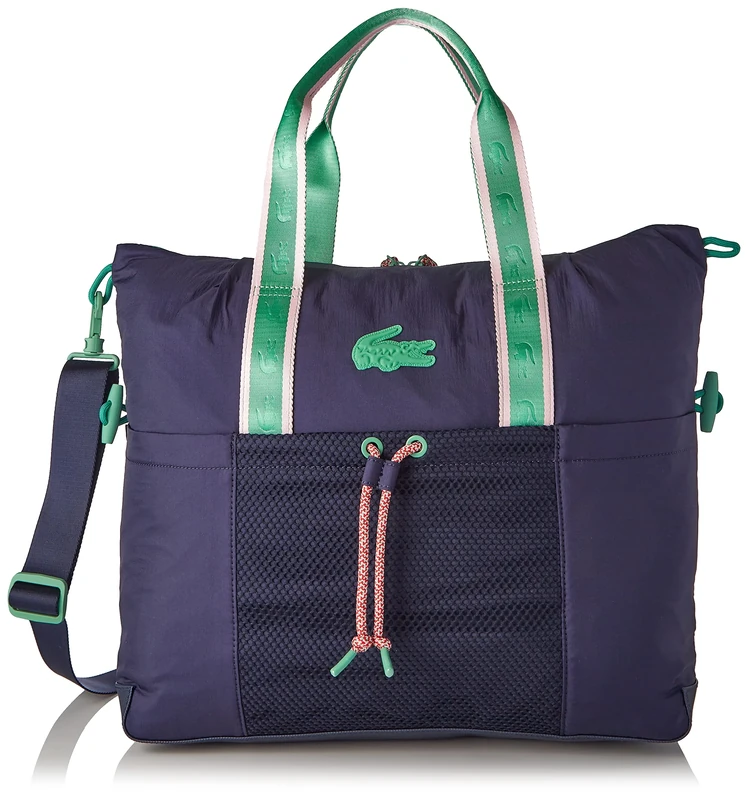 Lacoste Unisex's NU3839WL Duffle Bag, Marine 166 Trefle Lotus I, One Size