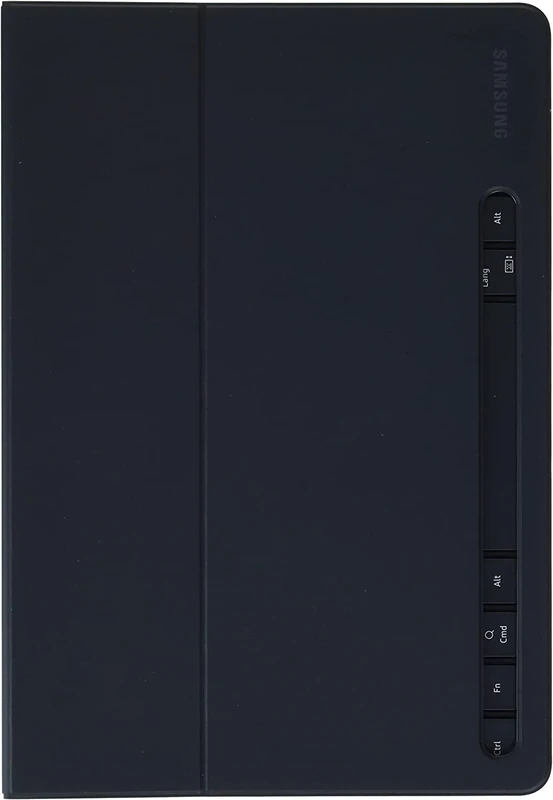 Samsung Galaxy Tab S8 and Tab S7 Book Cover Keyboard Slim, Tablet Screen Protector, Lightweight, Mobile Workstation, US Version, Mystic Black