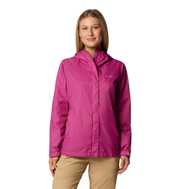Columbia Women's Arcadia Ii Jacket Shell, Wild Fuchsia, 2X