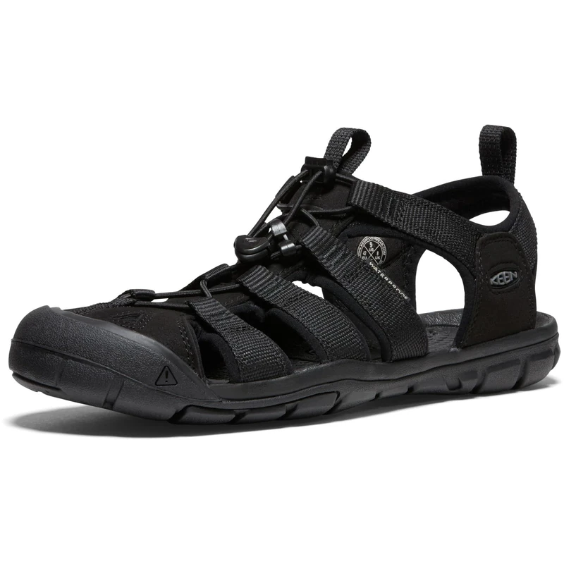 KEEN Men's Clearwater CNX Hiking Sandals, Triple Black, 7 UK